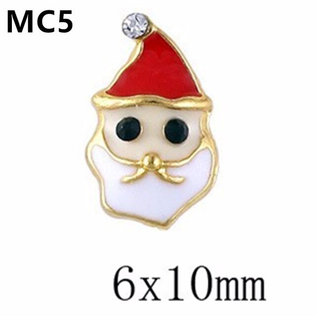 10PCS gold silver metal 3d Diamonds nail art christmas decorations charms nails glitter rhinestones nail supplies jewelry