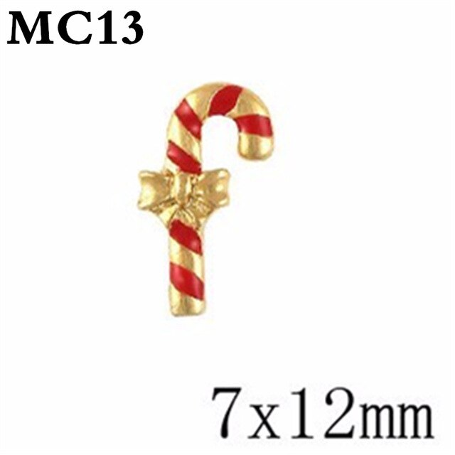10PCS gold silver metal 3d Diamonds nail art christmas decorations charms nails glitter rhinestones nail supplies jewelry