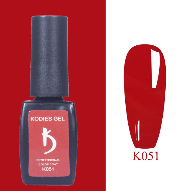 KODIES GEL Varnish Semi Permanent UV Nail Polish 8ML Neon Color Painting Gellak Lack Base Coat Top Coat Matte for Nails Supplies