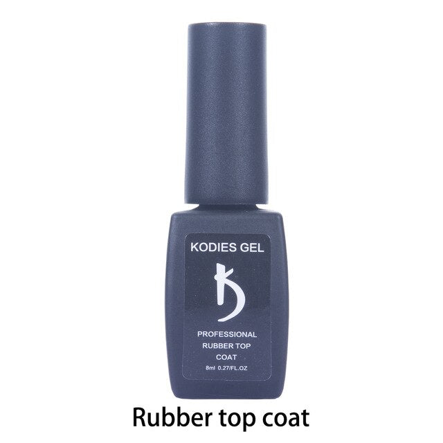 KODIES GEL Varnish Semi Permanent UV Nail Polish 8ML Neon Color Painting Gellak Lack Base Coat Top Coat Matte for Nails Supplies