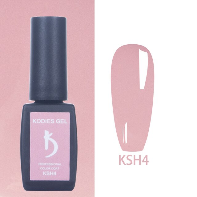 KODIES GEL Varnish Semi Permanent UV Nail Polish 8ML Neon Color Painting Gellak Lack Base Coat Top Coat Matte for Nails Supplies