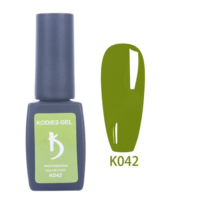 KODIES GEL Varnish Semi Permanent UV Nail Polish 8ML Neon Color Painting Gellak Lack Base Coat Top Coat Matte for Nails Supplies