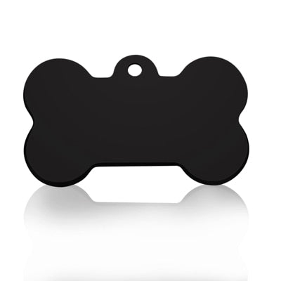 New Cat Dog ID Tag Custom Free Engraving Personalized Dog Collar Pet Charm Name Pendant Bone Necklace Collar Puppy Accessory