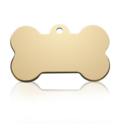 New Cat Dog ID Tag Custom Free Engraving Personalized Dog Collar Pet Charm Name Pendant Bone Necklace Collar Puppy Accessory