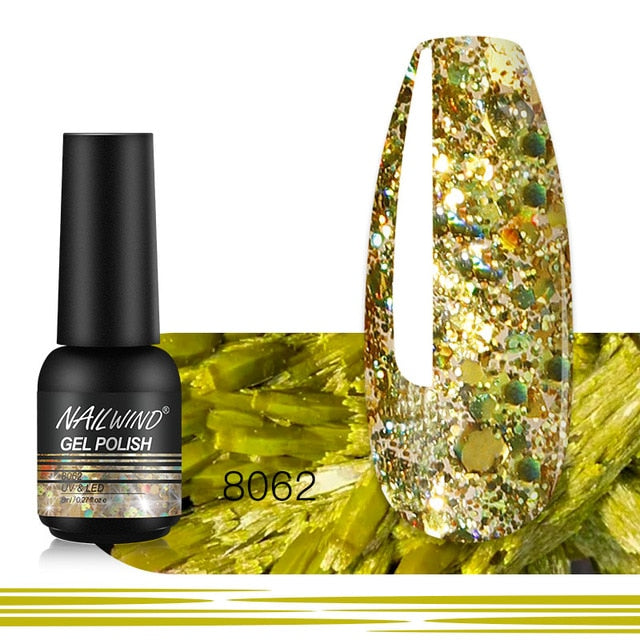 Nailwind Gel Nail Polish Manicure Set UV LED Poly painting gel nail art design Base Top Primer coat rosalind Nail gel Varnishes