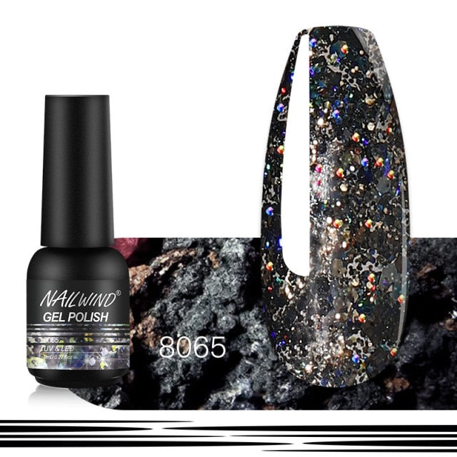 Nailwind Gel Nail Polish Manicure Set UV LED Poly painting gel nail art design Base Top Primer coat rosalind Nail gel Varnishes