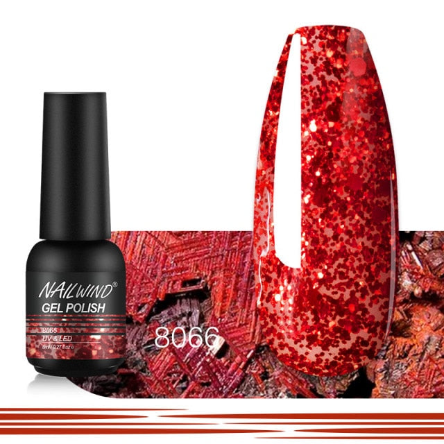 Nailwind Gel Nail Polish Manicure Set UV LED Poly painting gel nail art design Base Top Primer coat rosalind Nail gel Varnishes