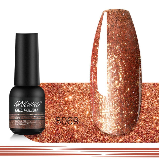 Nailwind Gel Nail Polish Manicure Set UV LED Poly painting gel nail art design Base Top Primer coat rosalind Nail gel Varnishes