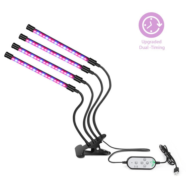 Goodland LED Grow Light USB Phyto Lamp Full Spectrum Fitolamp With Control Phytolamp For Plants Seedlings Flower Home Phytotape