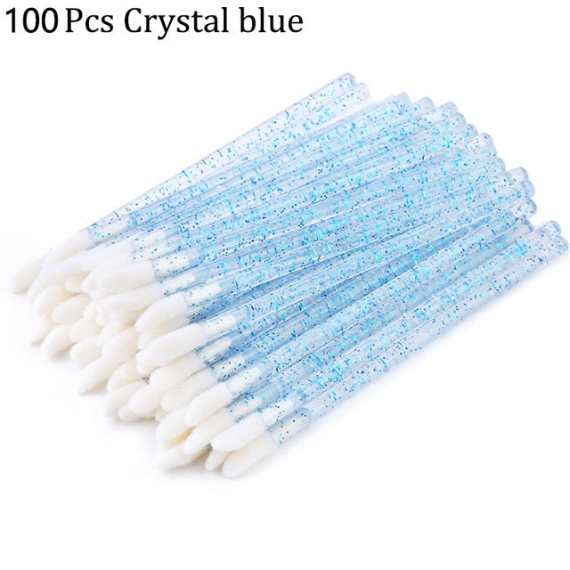 50pcs Disposable Eyelashes brush Individual Lash Removing Cleaning Mascara Applicator Makeup Brushes For Eyelash Extension Tool