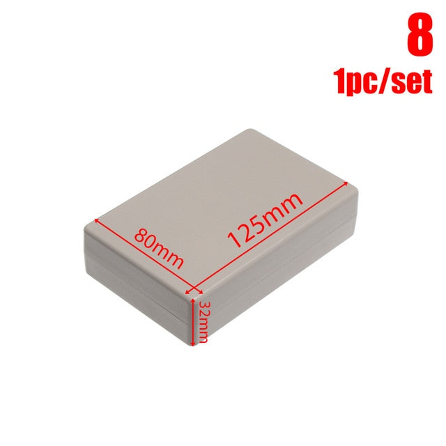 Waterproof ABS Plastic Project Box Storage Case Housing Instrument Case Enclosure Boxes Electronic Supplies
