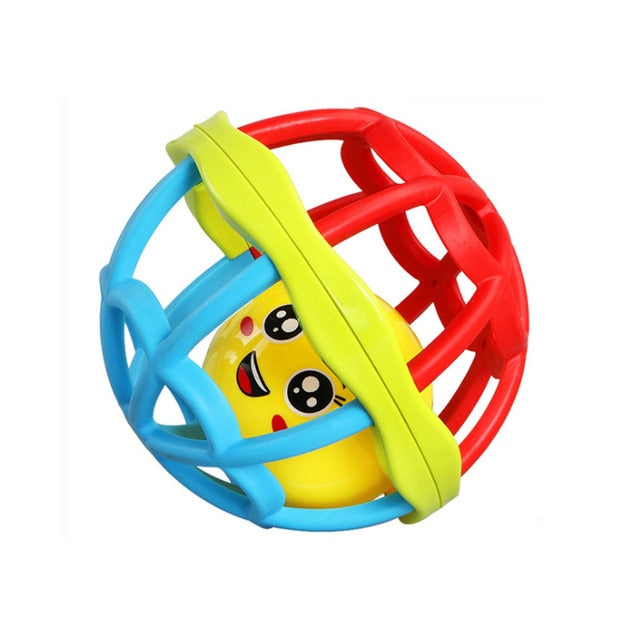 Baby Toys 0 12 Months Baby Rattle Ball Safe Newborn Rattle Toys Soft Silicone Baby Teether Educational Rattle Teether Toys Gifts