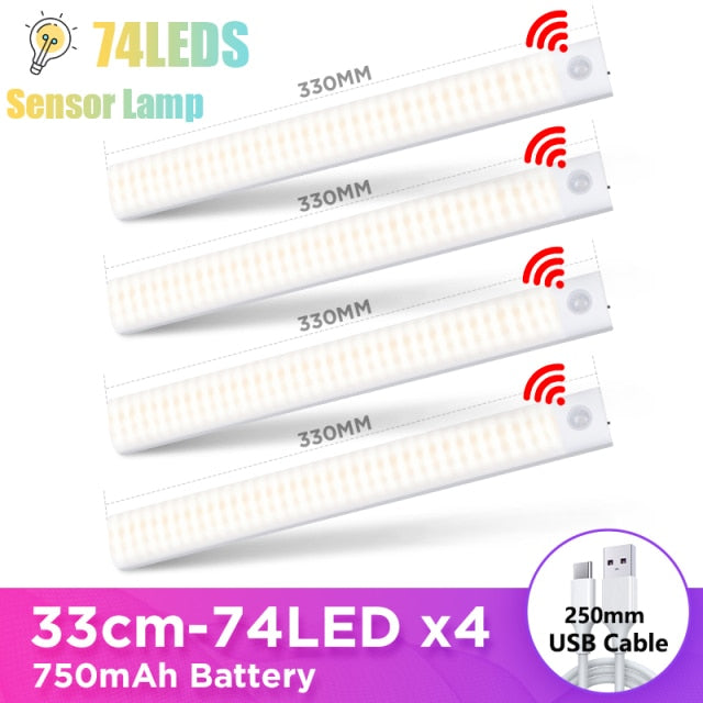 Full Set Led Kitchen Light Under Cabinet Lights 10W 20W 220V T5 LED Tube Bar Wall Lamp For Closet Kitchen Bedroom 1.8M EU Plug