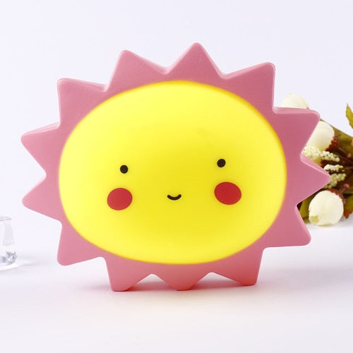 2021 Cute unicorn Cloud Star Moon Appease Glow Night Light Feeding Light Baby Sleeping child Toy Kids for birthday present gift