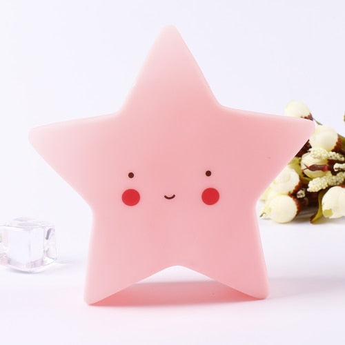 2021 Cute unicorn Cloud Star Moon Appease Glow Night Light Feeding Light Baby Sleeping child Toy Kids for birthday present gift