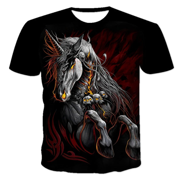 Men clothes 2020 New Mens Summer Skull Print Men Short Sleeve T-shirt 3D print t Shirt Casual Breathable funny t shirts