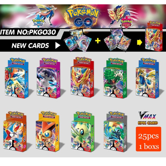 54PCS/BOX SUN&MOON TEAM UP GX MEGA Pokemon Shining Card Game Battle Carte Trading Cards Game Children Pokemons Toys For Children