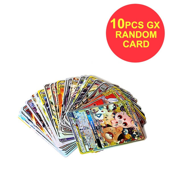 54PCS/BOX SUN&MOON TEAM UP GX MEGA Pokemon Shining Card Game Battle Carte Trading Cards Game Children Pokemons Toys For Children
