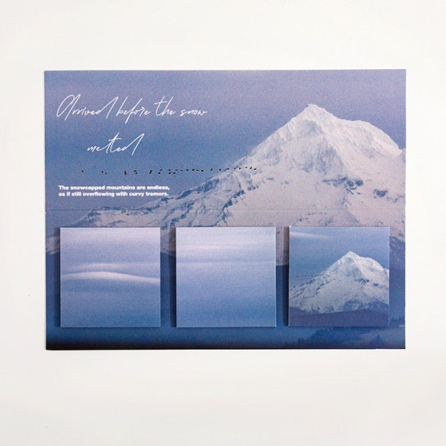 60 Sheets/pack Stars Moon Forest Theme Cute Memo Pad Stickers Decal Sticky Notes Scrapbooking Diy Kawaii Notepad Diary