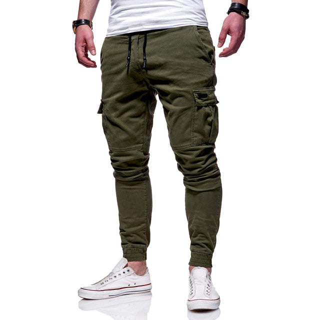 New Fashion Casual Jogger Fitness Bodybuilding Gyms Pants Sweatpants Trousers