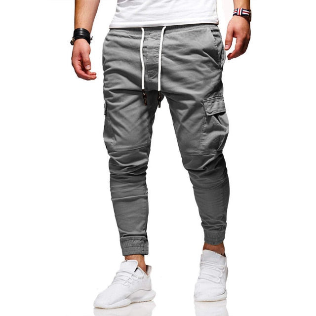 New Fashion Casual Jogger Fitness Bodybuilding Gyms Pants Sweatpants Trousers
