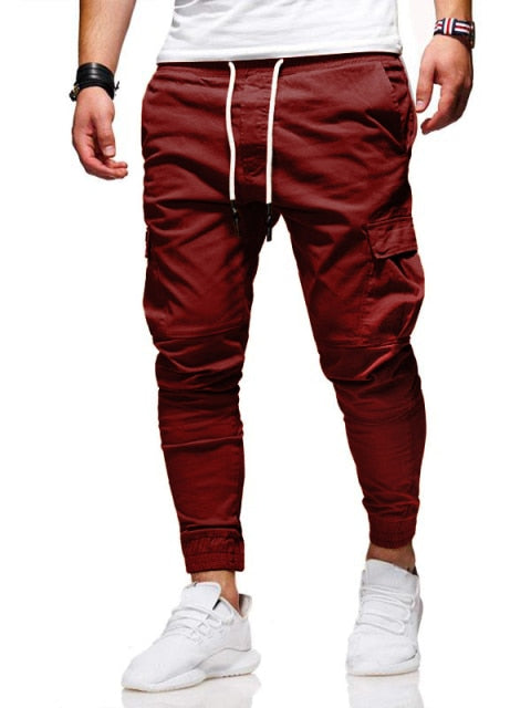 New Fashion Casual Jogger Fitness Bodybuilding Gyms Pants Sweatpants Trousers