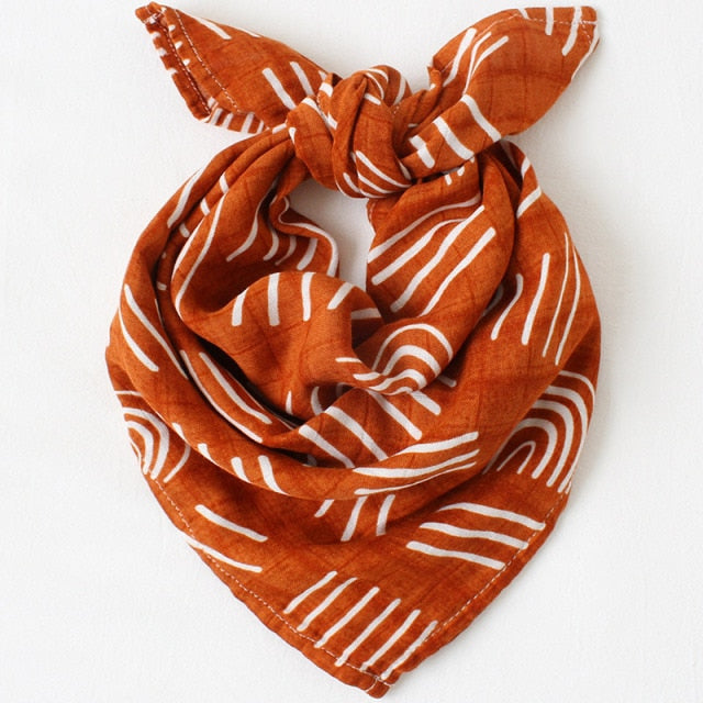 60*60cm Muslin Bamboo Cotton Baby Blanket Baby Newborn Blankets Newborn Swaddle Wrap Burp Cloths Towel Pielucha dropshipping