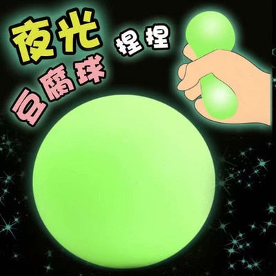 Fidget Toys 7cm Colorful Soft Foam TPR Squeeze Balls Toys for Kids Children Adults Stress Relief Funny Toys