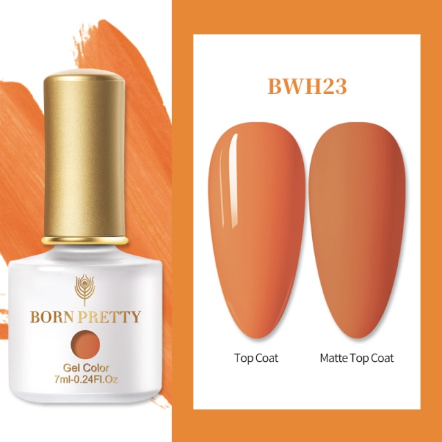 BORN PRETTY Nail Gel 6ml Eggshell Gel Nail Polish Transparent Gel & Special Black Material Nail Gel With Any Color Base