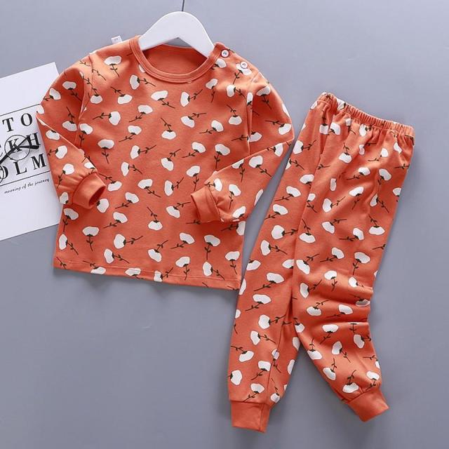 Children Pajamas Baby Clothing Set Kids Unicorn Cartoon Sleepwear Autumn Cotton Nightwear Boys Girls Animal Pyjamas Pijamas Set