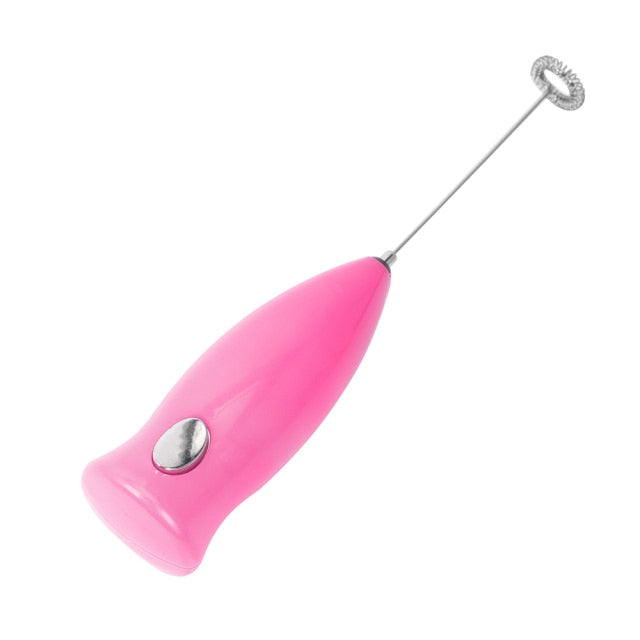 Automatic Electric Milk Frother Egg Foam Coffee Maker for Egg Milk Cappuccino Whisk Tools Portable Home Kitchen Coffee Chocolate