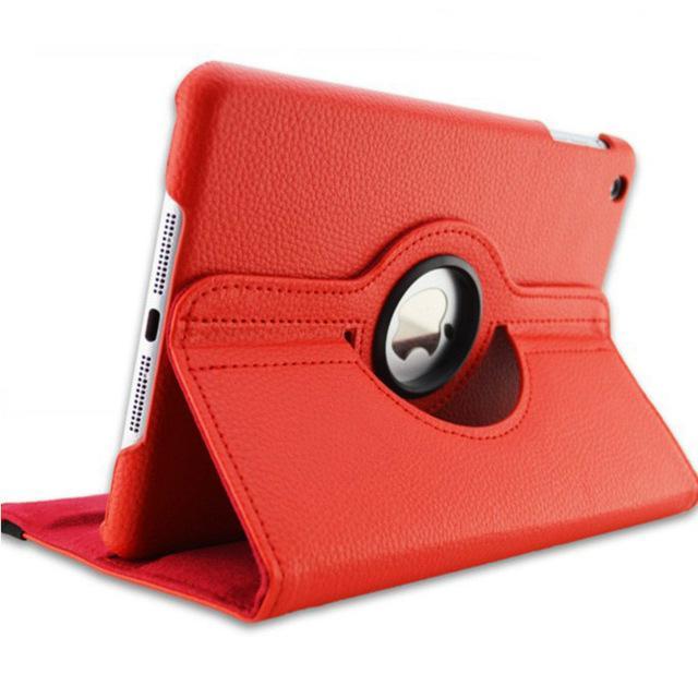 For iPad10.2 Air 2 Air 1 iPad 9.7 2018 2017 Case Cover A1822 A1823 A1893 A1954 5th 6th Generation Case 360 Degree Rotating Funda