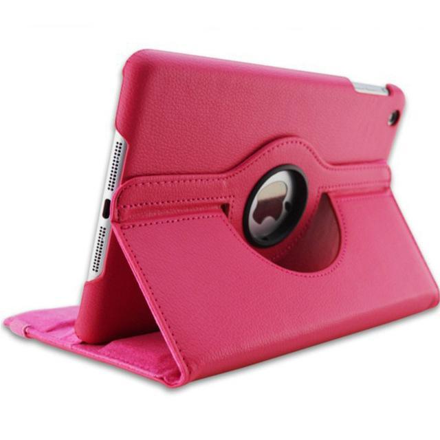 For iPad10.2 Air 2 Air 1 iPad 9.7 2018 2017 Case Cover A1822 A1823 A1893 A1954 5th 6th Generation Case 360 Degree Rotating Funda