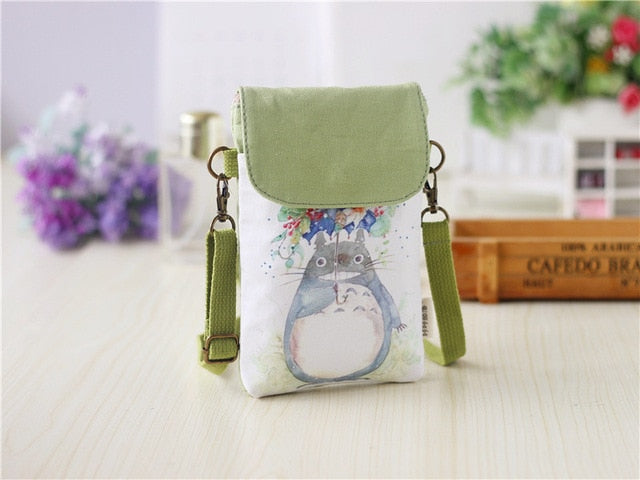 Small Shoulder Bags Nylon Women Mobile Phone Bags Mini Female Messenger Purse Lady Wallet New 2021