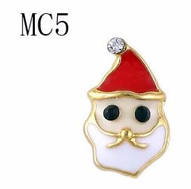 10PCS gold silver metal 3d Diamonds nail art christmas decorations charms nails glitter rhinestones nail supplies jewelry Xmas