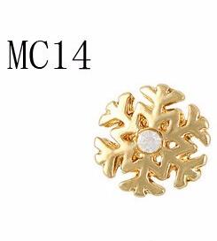 10PCS gold silver metal 3d Diamonds nail art christmas decorations charms nails glitter rhinestones nail supplies jewelry Xmas