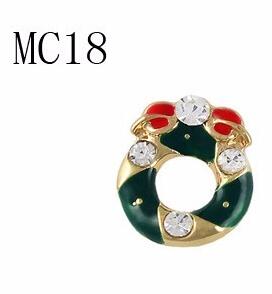 10PCS gold silver metal 3d Diamonds nail art christmas decorations charms nails glitter rhinestones nail supplies jewelry Xmas