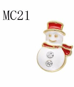10PCS gold silver metal 3d Diamonds nail art christmas decorations charms nails glitter rhinestones nail supplies jewelry Xmas