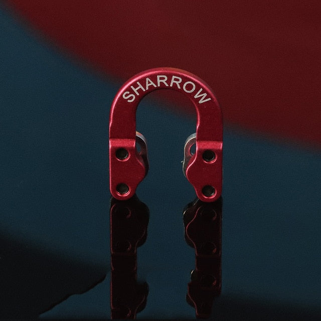 Ship From USA Warehouse Archery Aluminum D Loop Release Bowstring Safety Release Metal For Compound Bow Shooting Accessories