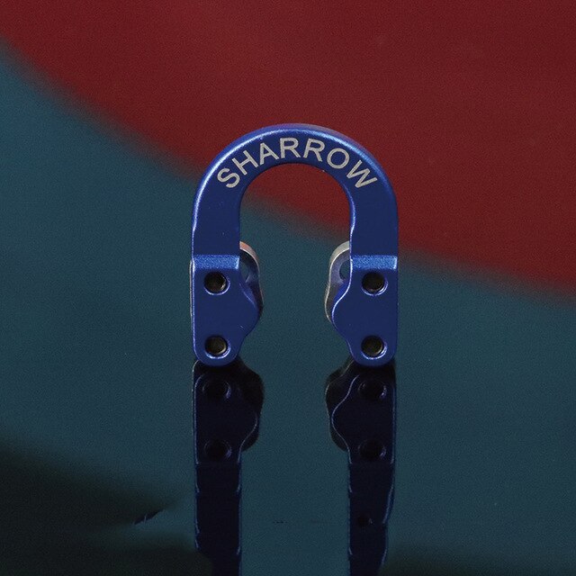 Ship From USA Warehouse Archery Aluminum D Loop Release Bowstring Safety Release Metal For Compound Bow Shooting Accessories