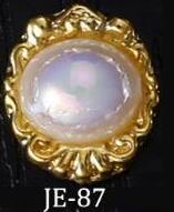 10 pcs 3D Pearl AB Crystal Round nail decoration/ AB Rhinestone glitter charm Nail DIY deco/ jewelry handmade supply