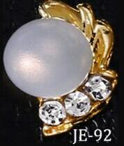 10 pcs 3D Pearl AB Crystal Round nail decoration/ AB Rhinestone glitter charm Nail DIY deco/ jewelry handmade supply