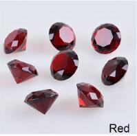 8pcs/set 40mm Crystal Diamond Paperweight Decorative Ornaments Wedding Gifts Ship From USA