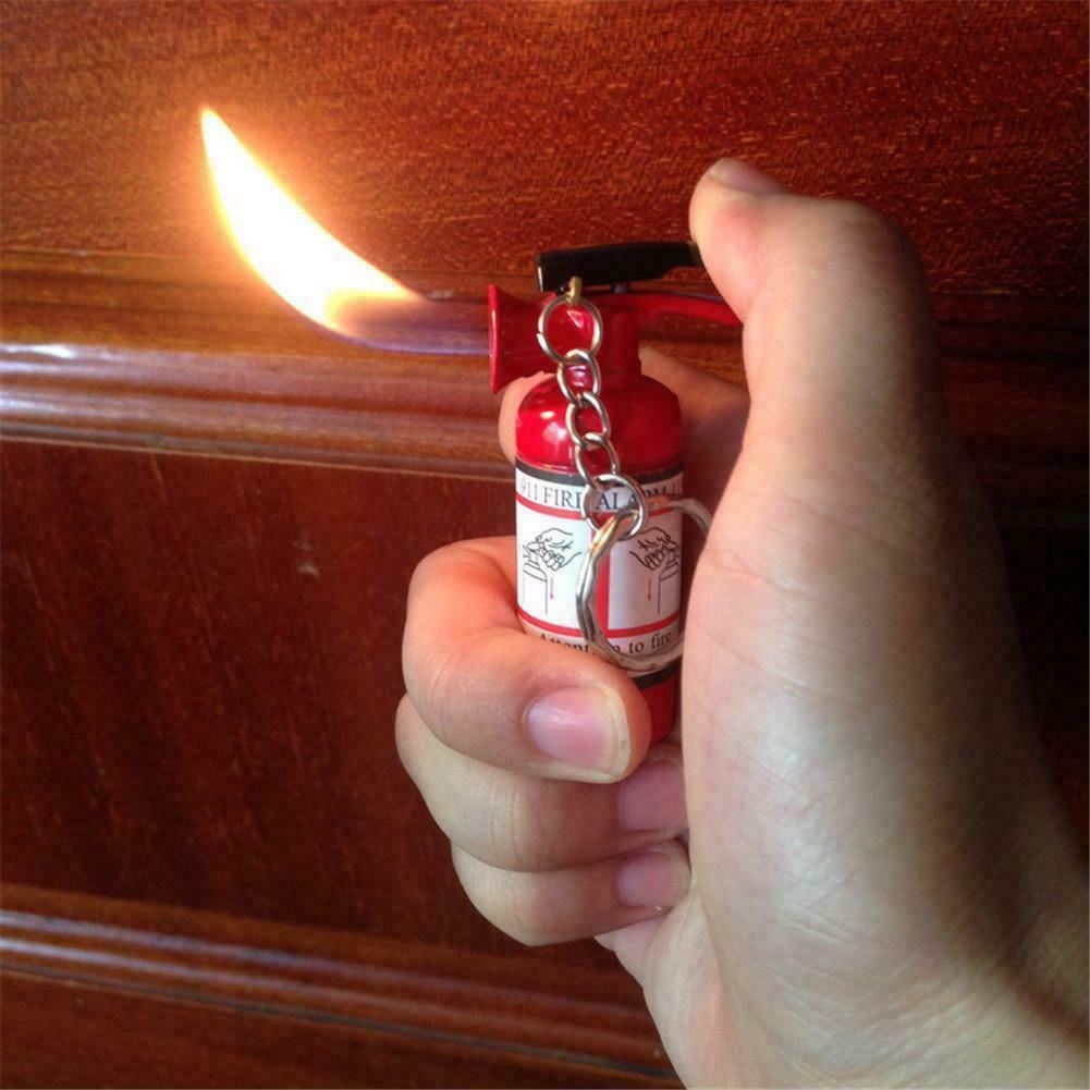 Mini Fire Extinguisher Butane Jet Lighter Cigar Cigarette Butane Lighter
