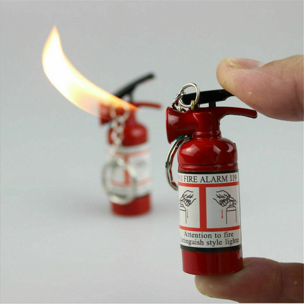 Mini Fire Extinguisher Butane Jet Lighter Cigar Cigarette Butane Lighter