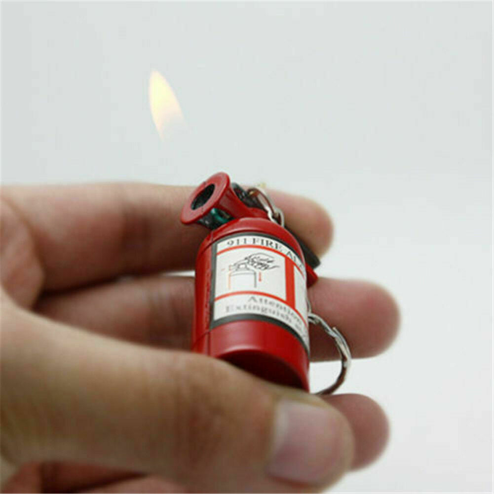 Mini Fire Extinguisher Butane Jet Lighter Cigar Cigarette Butane Lighter