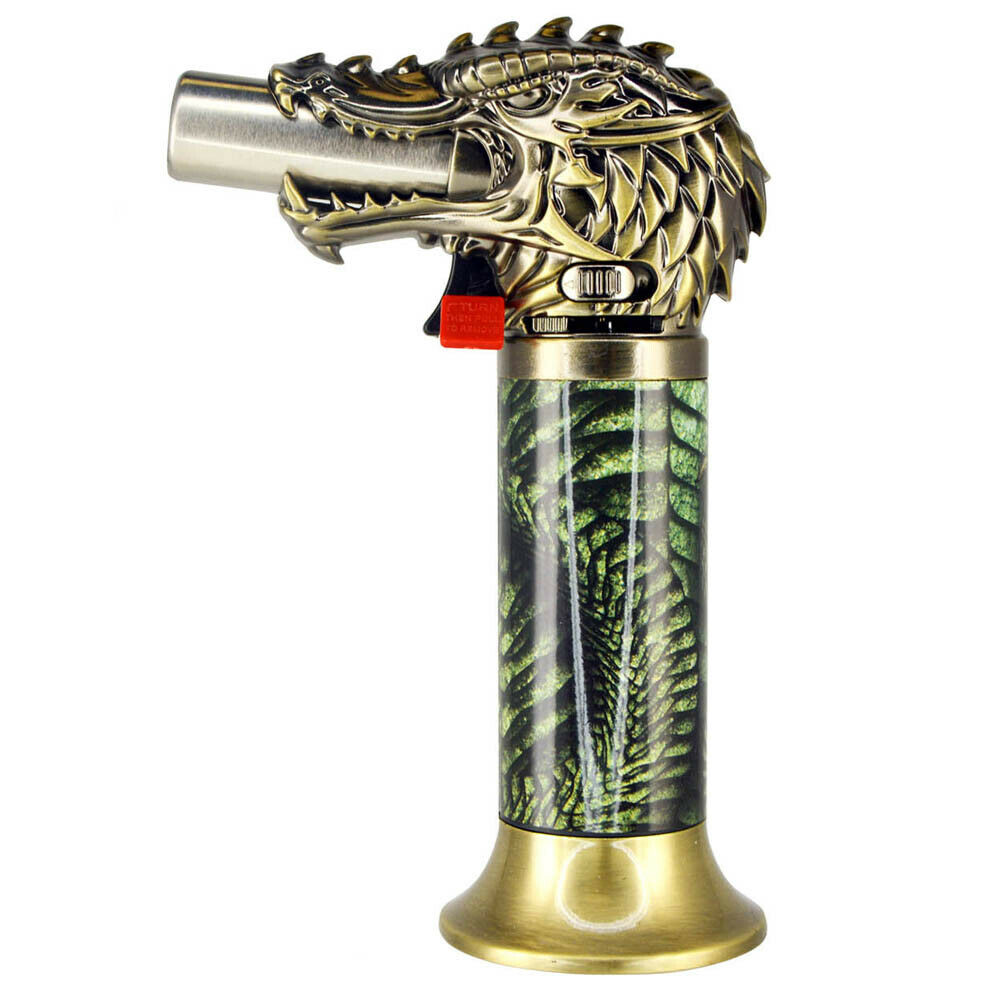 Dragon Head Jumbo Torch REFILLABLE Butane Lighter