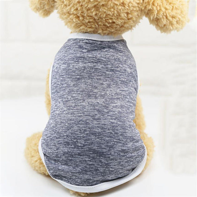 Small Pet Dog Vest T shirt Clothing Summer Doggy