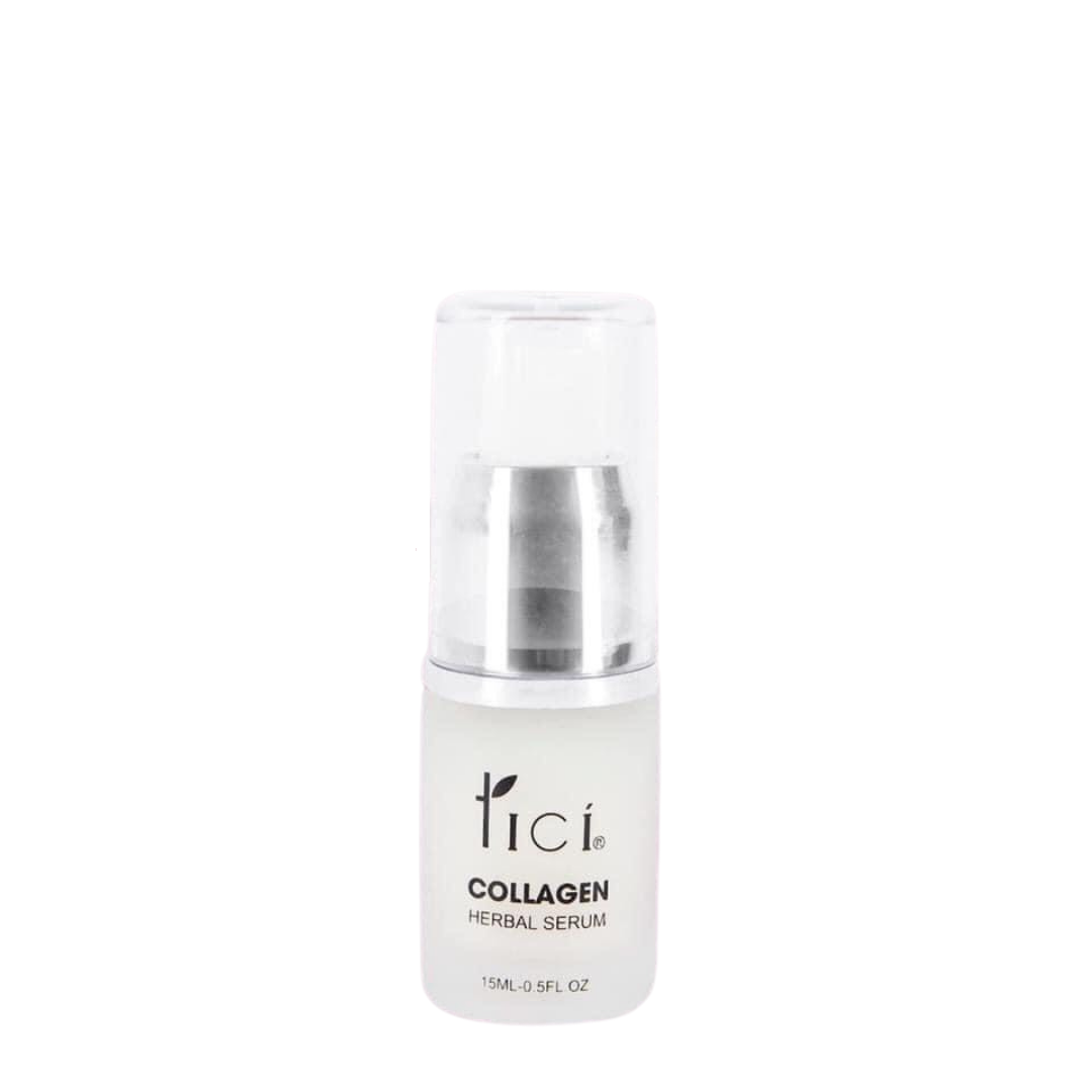 TICI COSMETIC COLLAGEN HERBAL SERUM ANTI-AGING FOR LUMINOUS SKIN TONE - 15ML