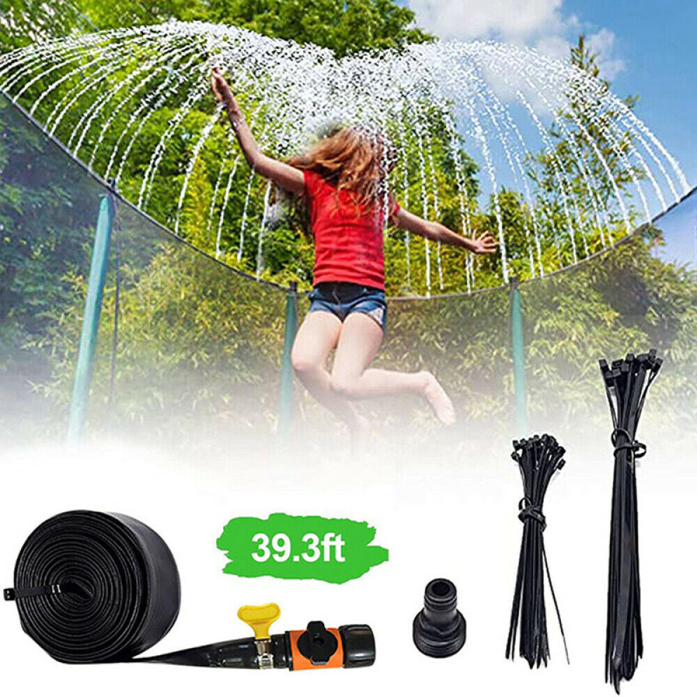 39 Ft Water Sprinkler Pipe For Outdoor Water Park Trampoline Kids Toy Spray Hose